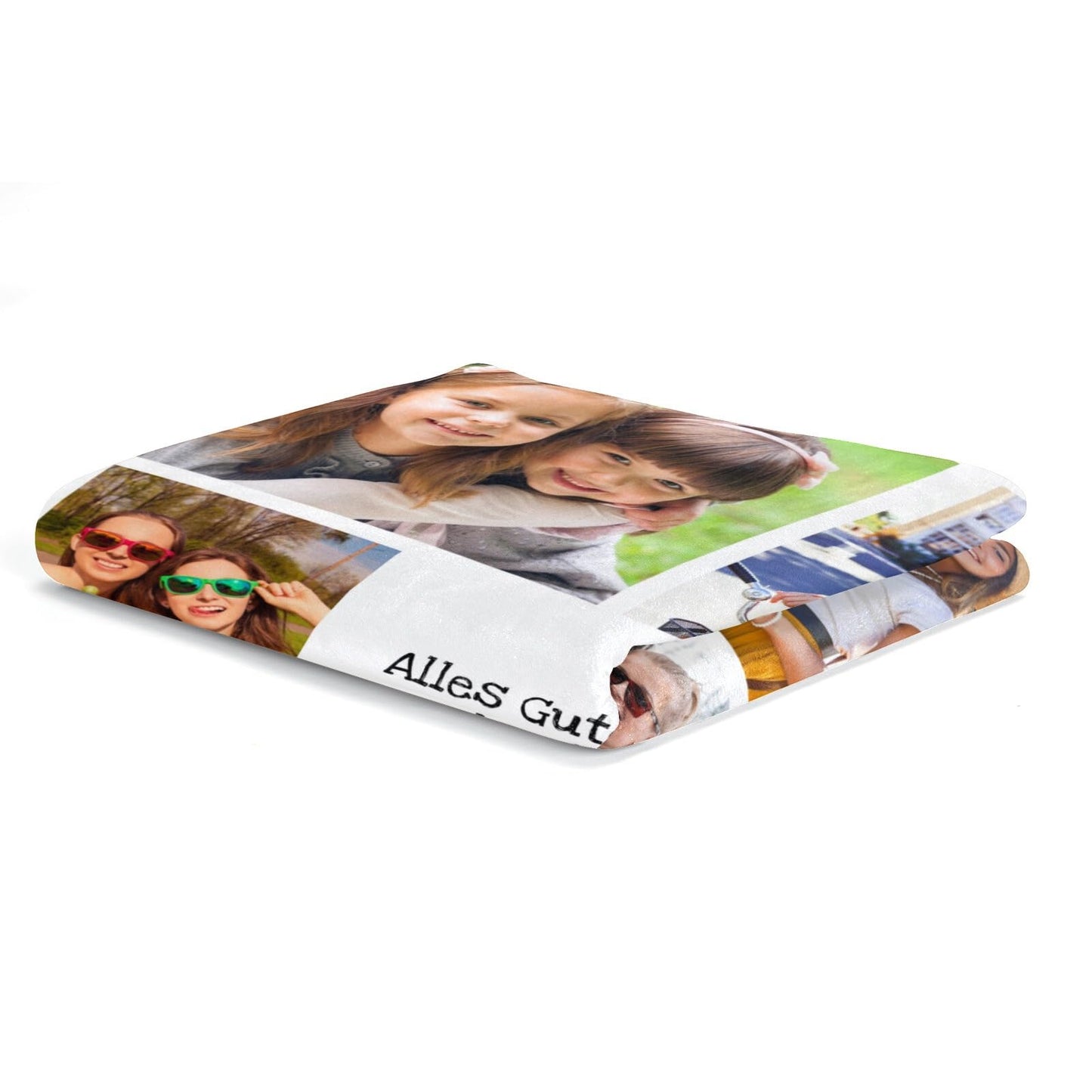 Personalisierte Kuscheldecke mit deinen Lieblingsfotos