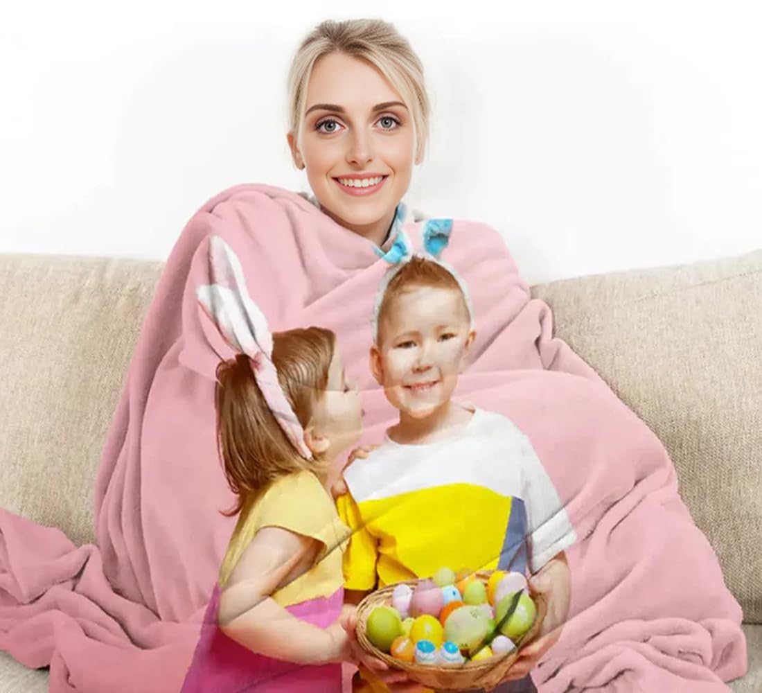Personalisierte Kuscheldecke mit deinen Lieblingsfotos