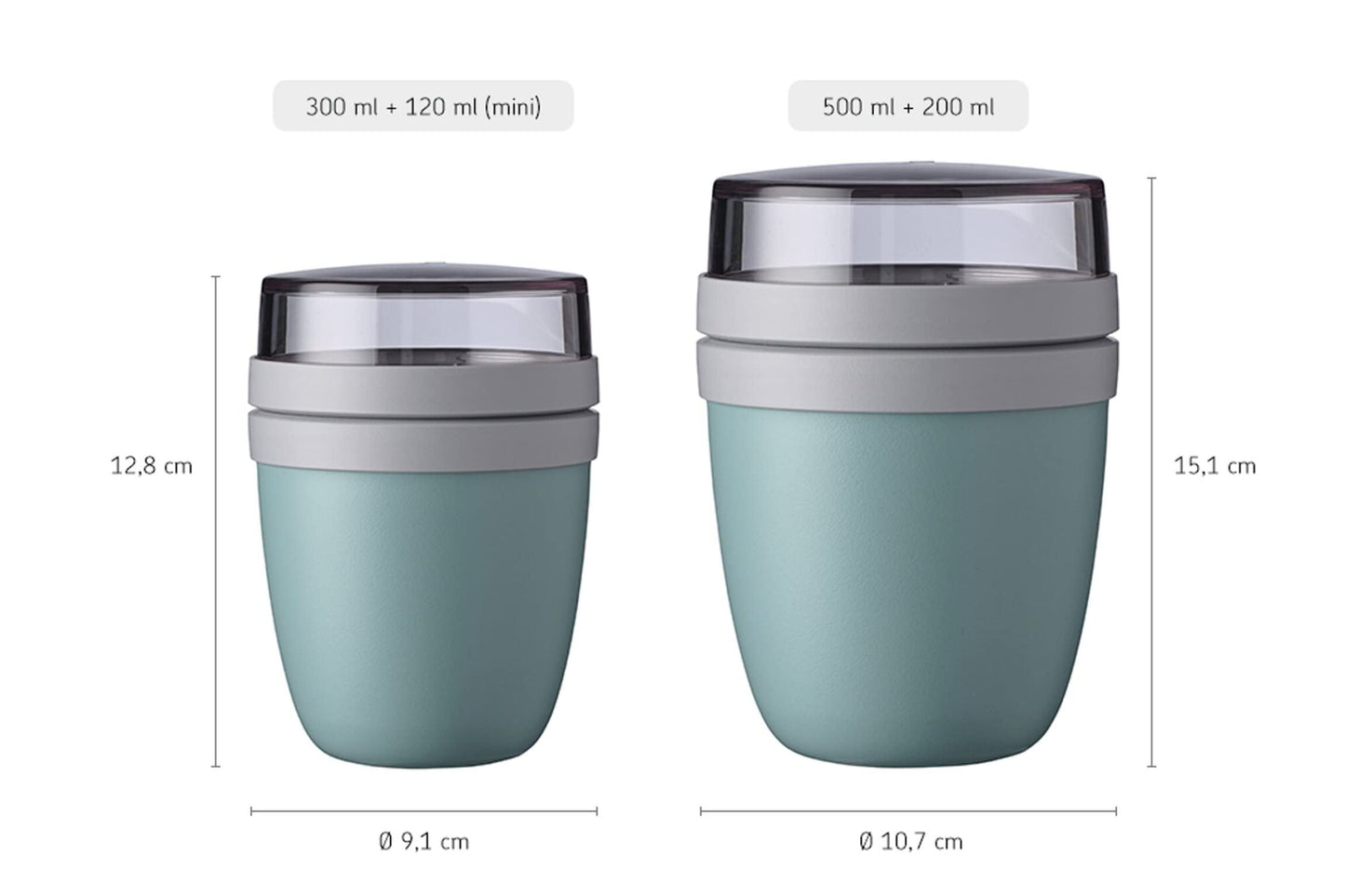 Mepal Müslibecher to go - praktischer Joghurtbecher