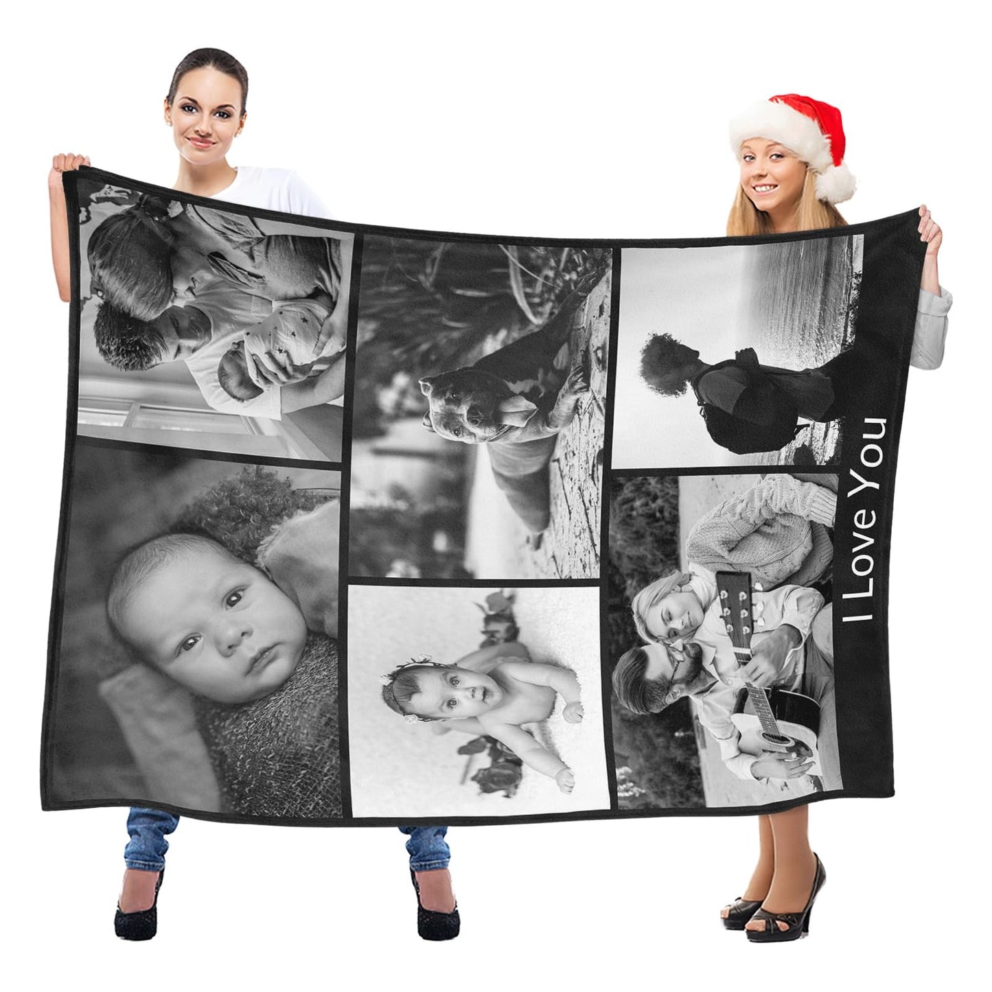 Personalisierte Kuscheldecke mit deinen Lieblingsfotos