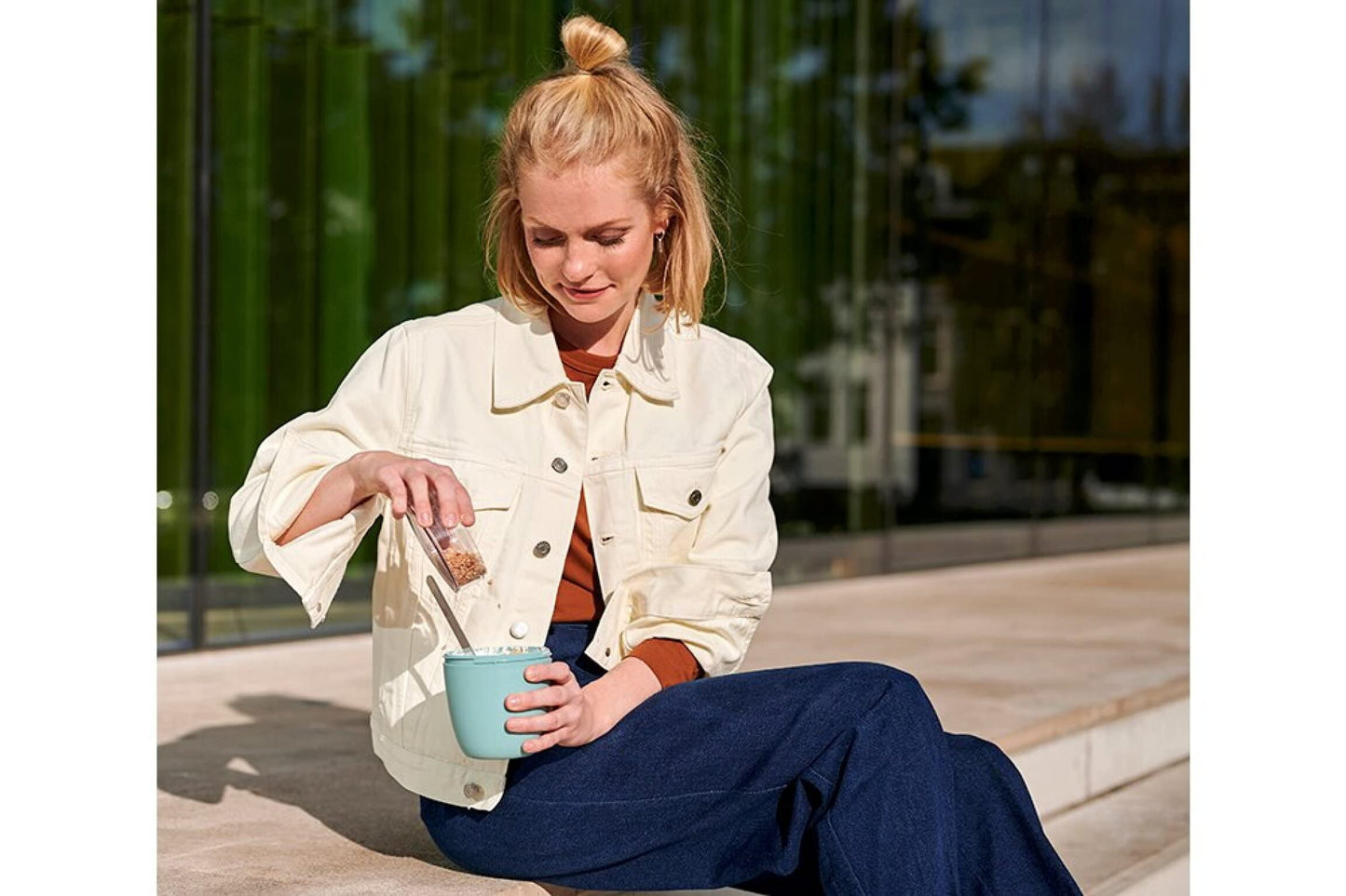 Mepal Müslibecher to go - praktischer Joghurtbecher