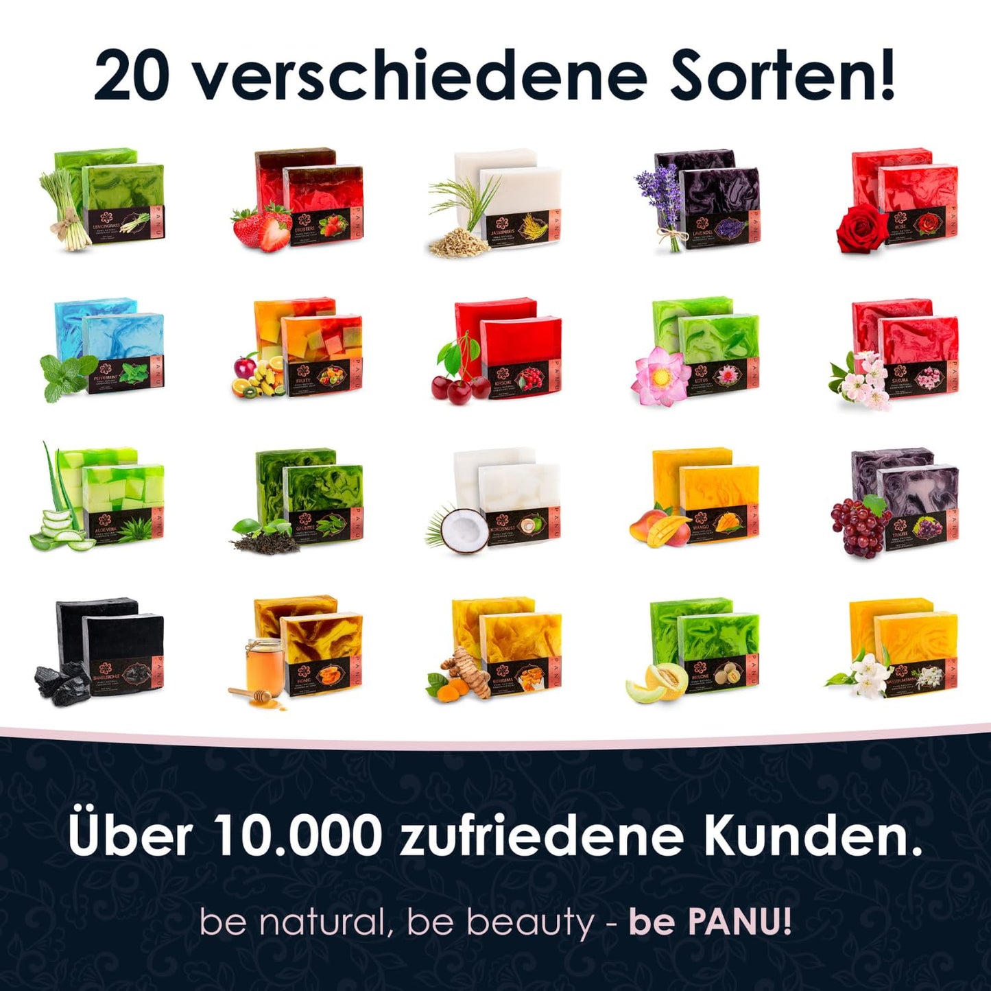Premium Vegane Naturseife