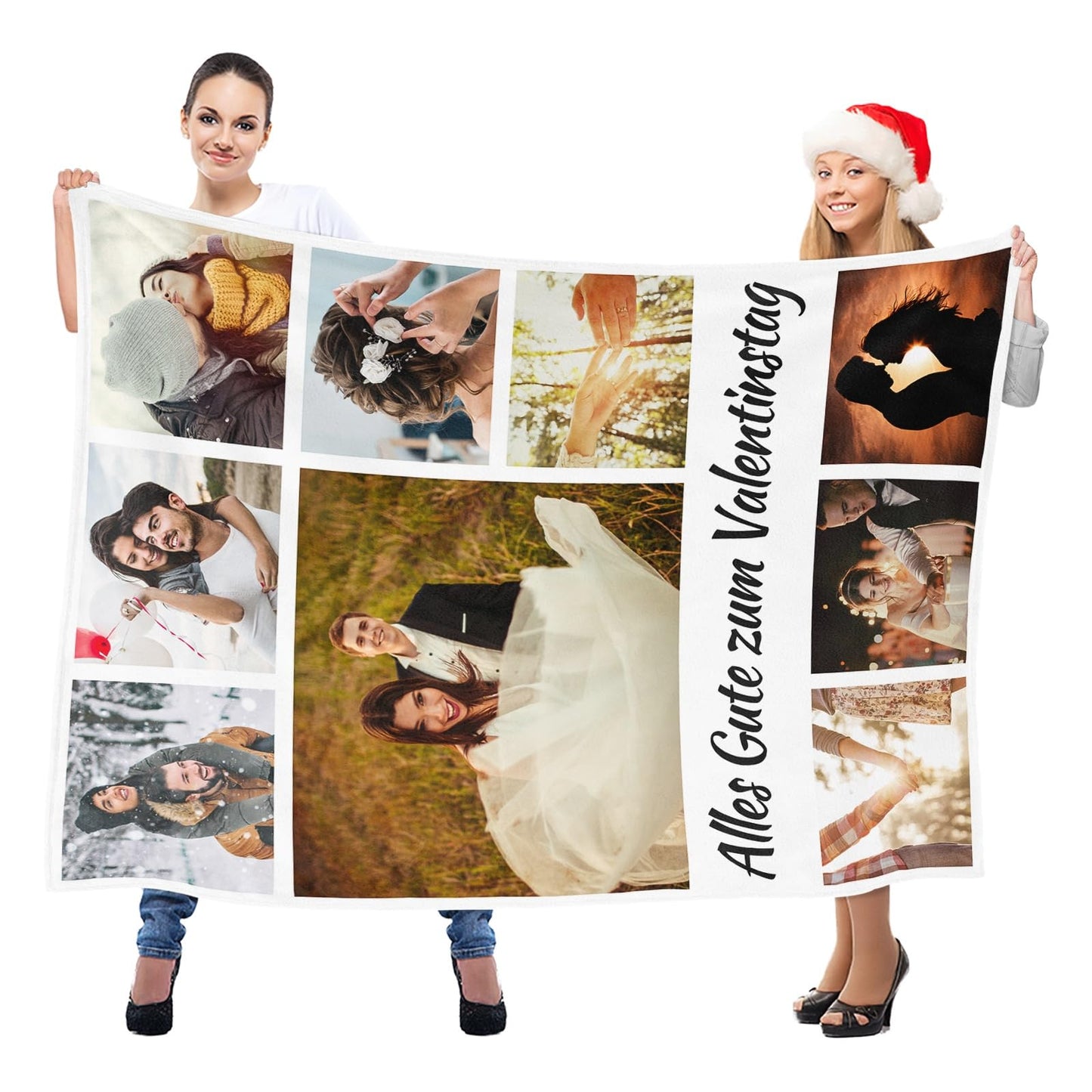 Personalisierte Kuscheldecke mit deinen Lieblingsfotos