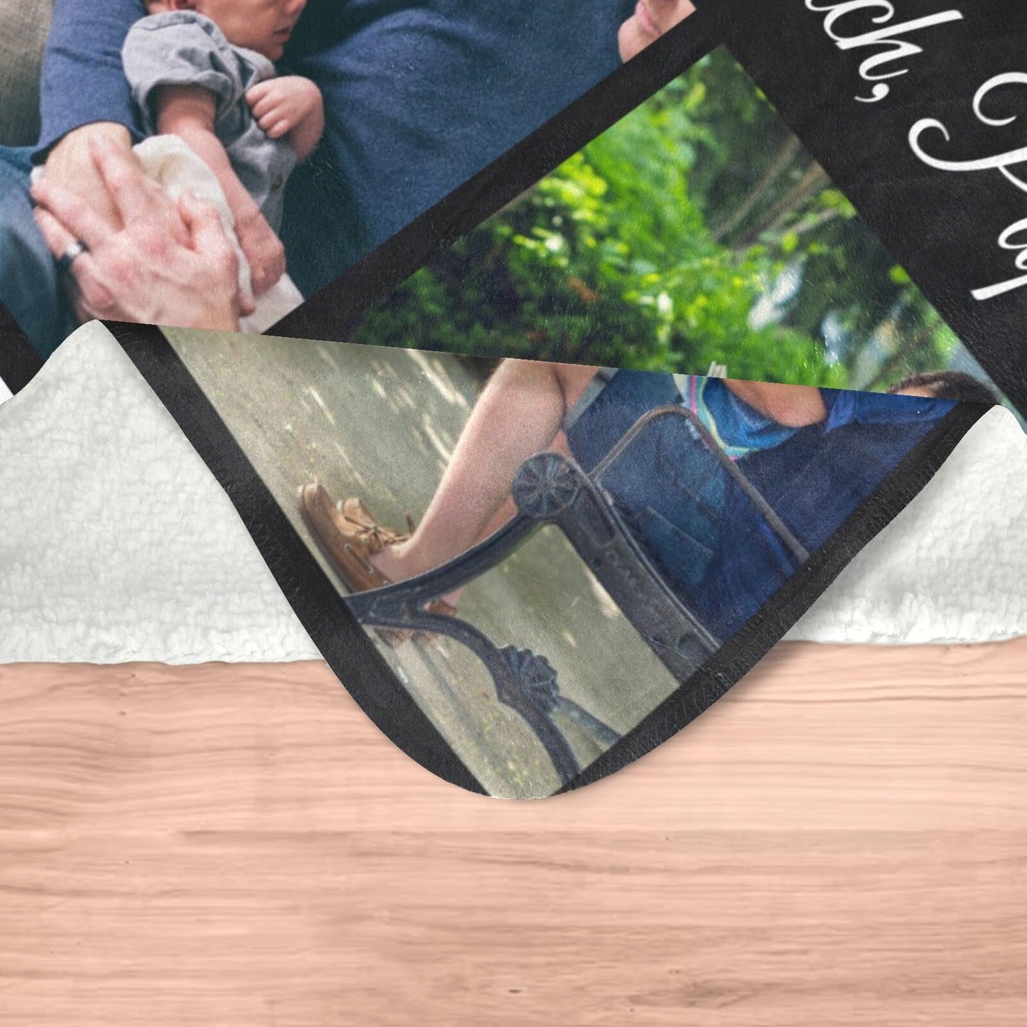 Personalisierte Kuscheldecke mit deinen Lieblingsfotos