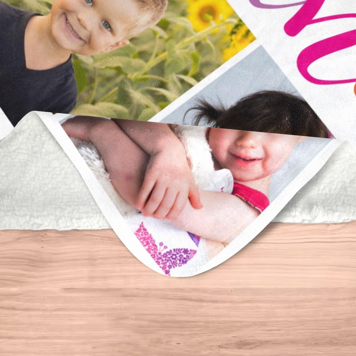 Personalisierte Kuscheldecke mit deinen Lieblingsfotos