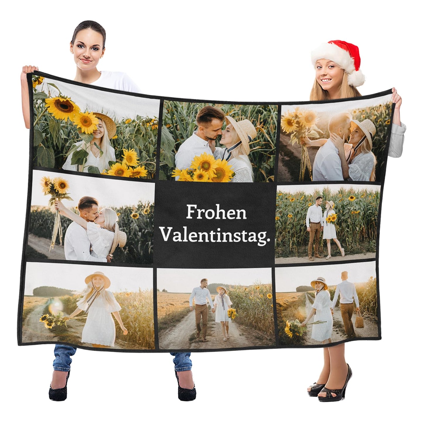 Personalisierte Kuscheldecke mit deinen Lieblingsfotos