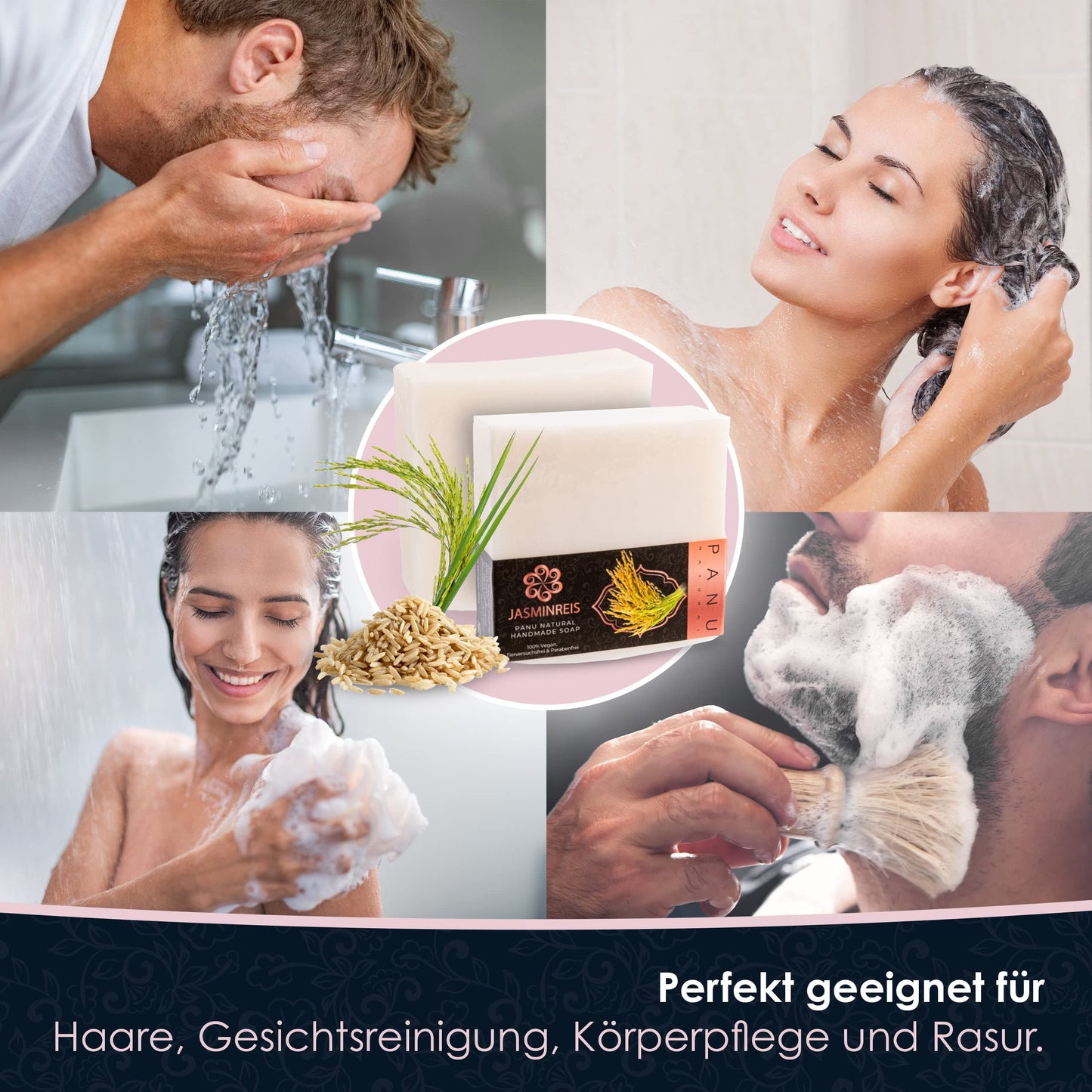 Premium Vegane Naturseife