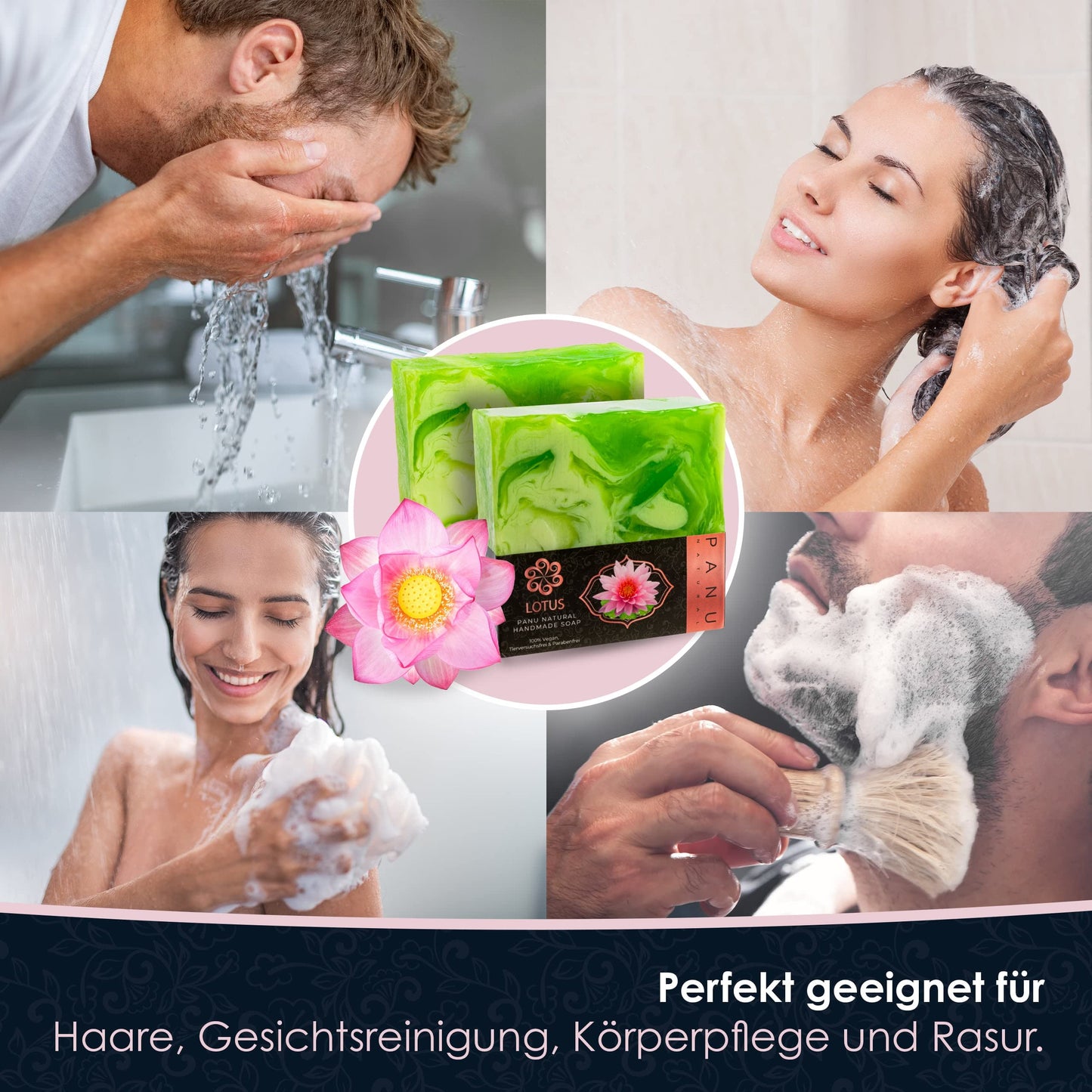 Premium Vegane Naturseife