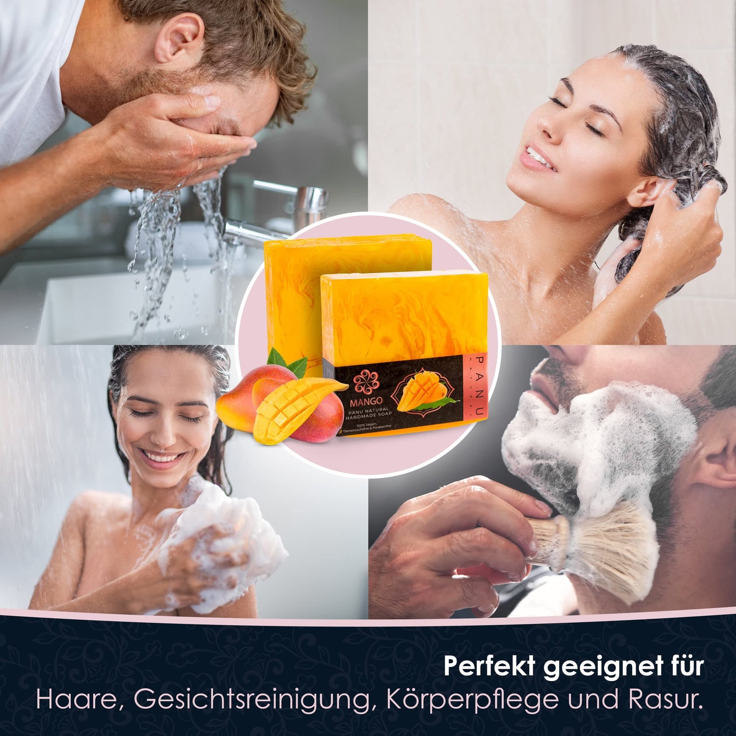 Premium Vegane Naturseife