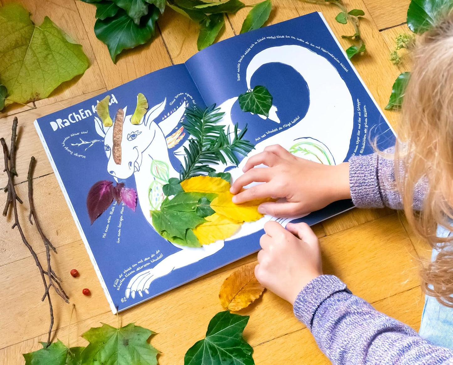 Mach dieses Buch grün: Das kreative Naturbuch | Ein Mitmachbuch