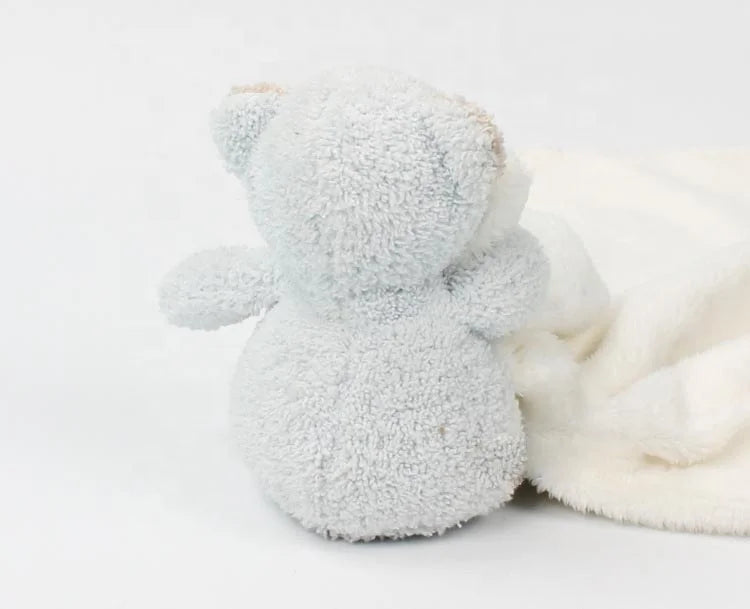 Zauberhafter Teddybär mit weicher Babydecke