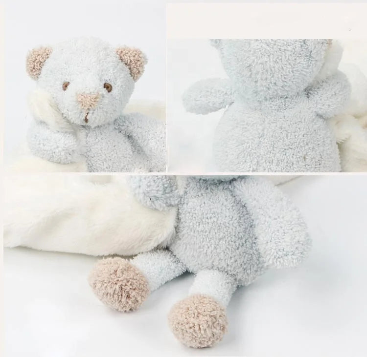 Zauberhafter Teddybär mit weicher Babydecke