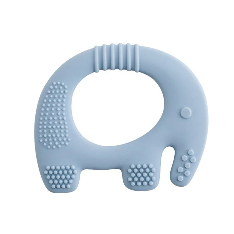 Elephant baby teething toy for healthy teething