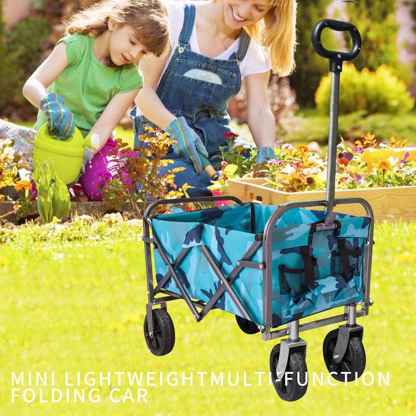 Outdoor Mehrzweck-Mikro zusammenklappbar Trolley - shinyly.shop