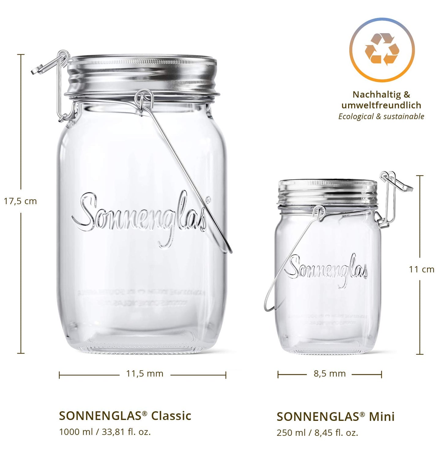 SONNENGLAS Classic| Die Original Solarlampe