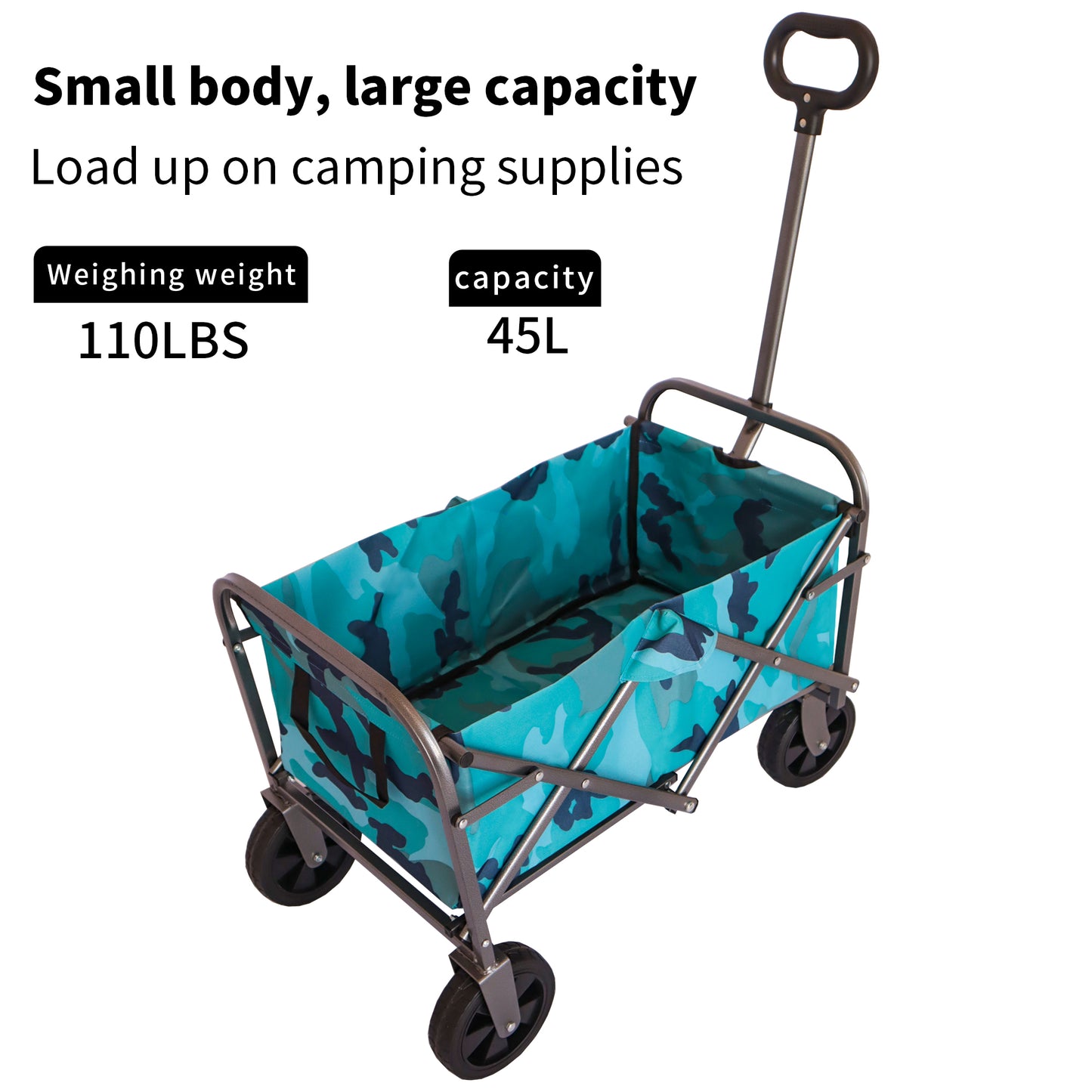 Outdoor Mehrzweck-Mikro zusammenklappbar Trolley - shinyly.shop