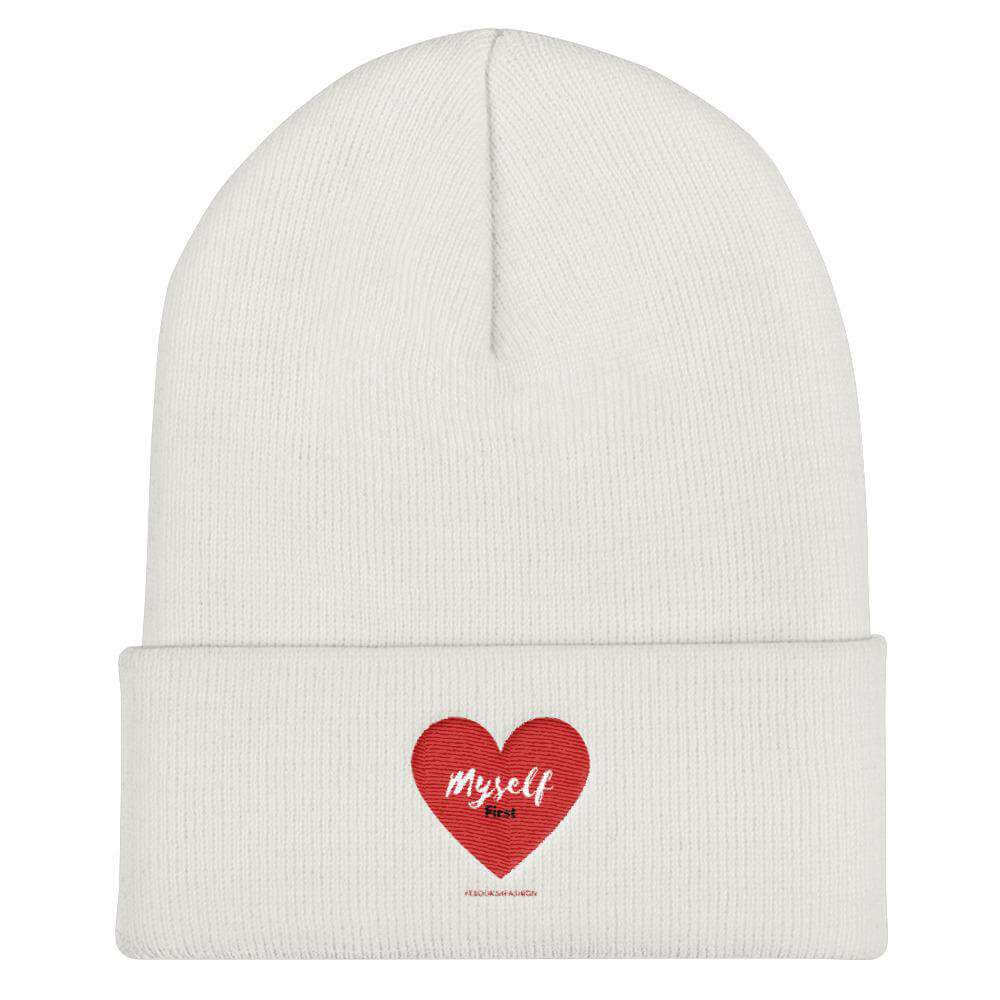 Love Myself First - Read Heart - Cuffed Beanie in 5 Farben - shinyly.shop