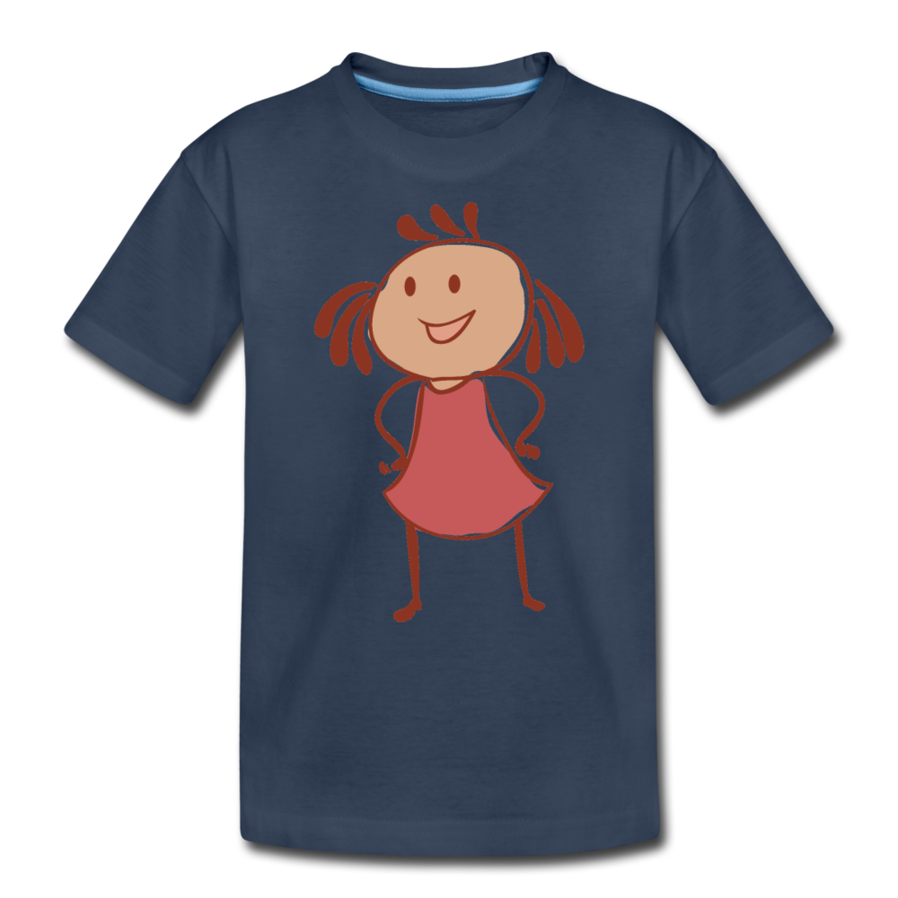 Kinder Premium Bio T-Shirt - Navy