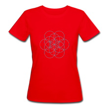 Load image into Gallery viewer, Frauen Bio-T-Shirt - Rot
