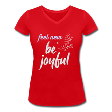 Load image into Gallery viewer, Bio T-Shirt von Stanley &amp; Stella I feel new - Rot
