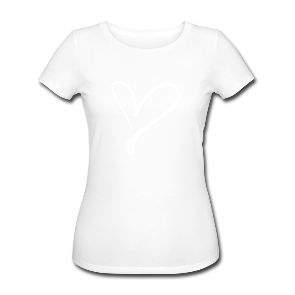 Frauen Bio-T-Shirt von Stanley & Stella I Mit Herz - Weiß