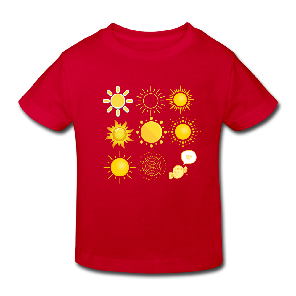 Kinder Bio-T-Shirt I Pipis - Rot