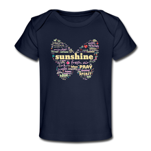 Load image into Gallery viewer, Baby Bio-T-Shirt I empathy - Dunkelnavy
